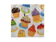 Servetėlės CUPCAKE, 33 x 33 cm, 20 vnt., 1 vnt.