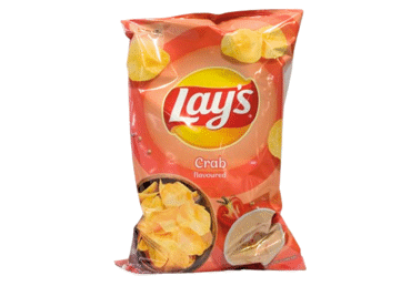 Bulvių traškučiai LAY'S, krabų skonio, 130 g - 2