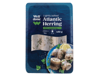 Sūdyta silkių filė WELL DONE su prieskoniais aliejuje, 450 g