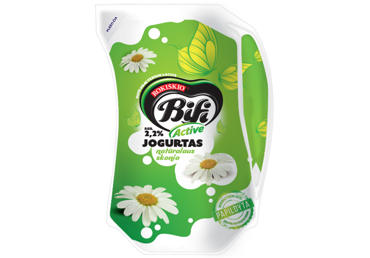 Jogurtas BIFI ACTIVE, natūralaus skonio, 2,2 % rieb., 900 g