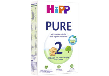 Ekologiškas  tolesnio maitinimo kūdikių pieno mišinys (nuo 6 mėnesių) HiPP 2 PURE, 300 g