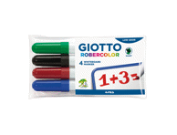Lentos žymekliai GIOTTO, 4vnt., giant FILA