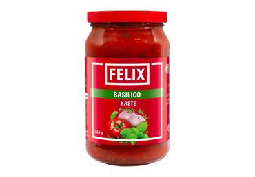 Pomidorų padažas FELIX su bazilikais ir alyvuogių aliejumi, 360 g