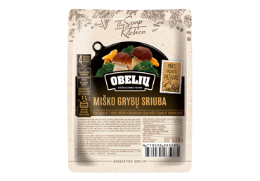 OBELIŲ miško grybų sriuba, 530 g