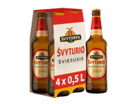 ŠVYTURIO šviesusis alus, 4 vnt., 2 l