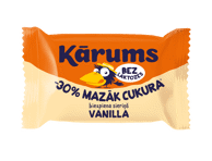 	Varškės sūrelis be laktozės KĀRUMS, vanilės skonio, 23,3 %, 40 g
