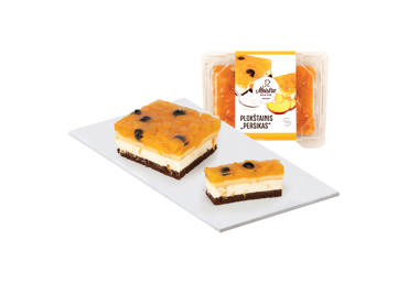 Plokštainis PERSIKAS, fasuotas, 1 kg