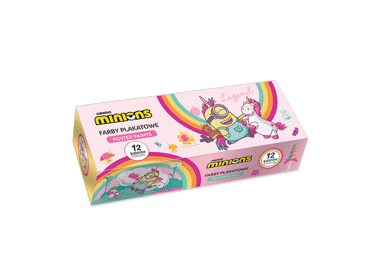 Guašas MINIONS LICENSE, 12 spalvų po 20 ml