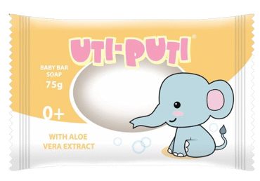 Vaikiškas muilas UTI PUTI su alavijų ekstraktu, 75 g
