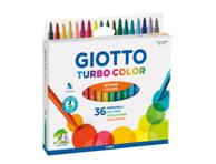 Flomasteriai(36sp)GIOTO TURBO,71600,Fil