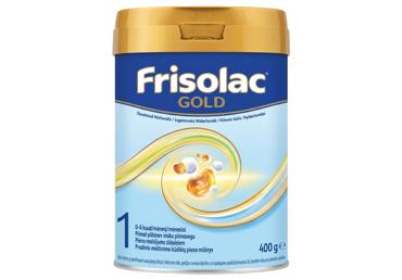 Pieno mišinys FRISOLAC Gold 1, 0-6mėn., 400 g