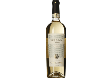 Baltasis pusiau sausas vynas COLLEONE VERDECA PUGLIA, 750 ml