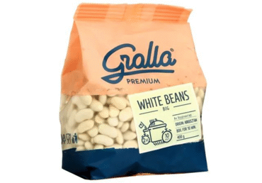 Baltos pupelės GRALLA, 400 g - 2