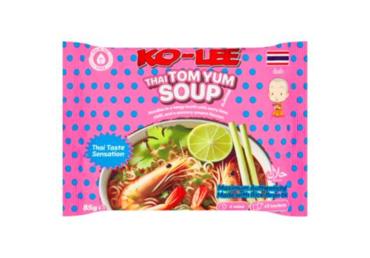 Greitai paruošiami makaronai KOLEE TOM YUM SOUP, 85 g