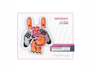 Šviečiantis LED neoninis ženklas HENSKE„Game“