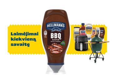 Barbekiu padažas HELLMANN'S, 430 ml - 1