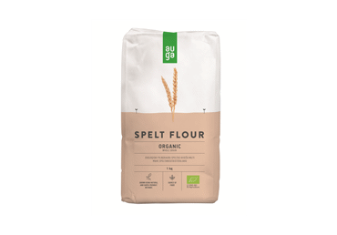 Ekologiški visų grūdo dalių speltų miltai AUGA, 1 kg