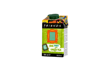 Šaltoji arbata laimo ir mėtų skonių FRIENDS, 500 ml