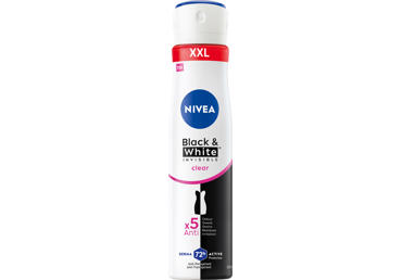 NIVEA BLACK&WHITE CLEAR purškiamasis antiperspirantas moterims, 250 ml