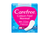 Higieniniai įklotai CAREFREE COTTON FRESH, 56 vnt.