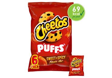 Kukurūzų užkandis CHEETOS SWEET & SPICY, 78 g