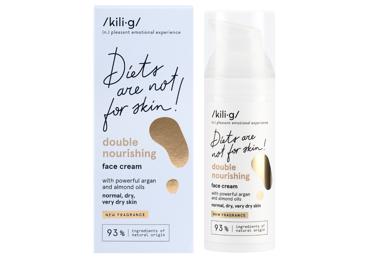 KILIG NOURISHING veido kremas su dvigubu maitinimo efektu 50ml