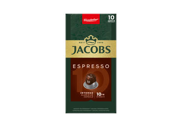Kavos kapsulės JACOBS ESPRESSO INTENSO, 52 g