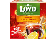 Imbierų, citr. ir medaus sk. žolelių arbata LOYD WARMING TEA, 40 g