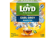 Juodoji arbata LOYD PYRAMIDS EARL GREY, 40 g