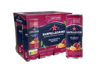 Gazuotas apelsinų, granatų sulčių gėrimas SAN PELLEGRINO, 6x0.33 