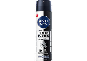 NIVEA BLACK&WHITE POWER purškiamasis antiperspirantas vyrams, 150 ml