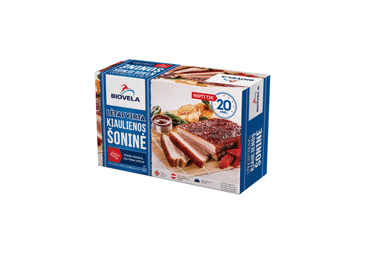 Lėtai virta marinuota kiaulienos šoninė, 1 kg Lėtai virta marinuota kiaulienos šoninė, 1 kg