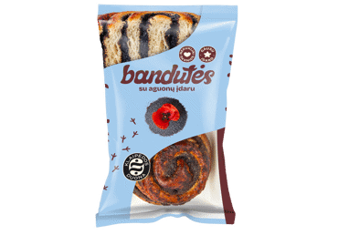 Bandelės su aguonų įdaru, 130 g