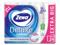 Tualetinis popierius ZEWA DELUXE WHITE, 24 vnt