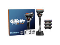 Skustuvas GILLETTE FUSION PROGLIDE + sk. galvutės, 4 vnt