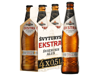 Šviesusis alus ŠVYTURYS EKSTRA, 4 vnt., 2 l