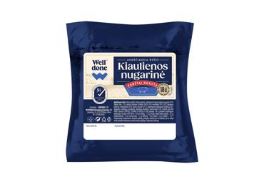 Karštai rūkyta kiaulienos nugarinė WELL DONE, a. r., 1 kg