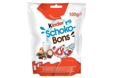 Šokoladiniai saldainiai Schoko Bons KINDER, 100 g - 1