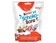 Šokoladiniai saldainiai Schoko Bons KINDER, 100 g