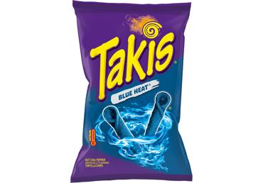 Kukurūzų traškučiai TAKIS BLUE HEAT, 90 g