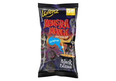 Kukurūzų traškučiai MONSTER MUNCH BLACK, 75 g