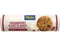 Visų grūdo dalių sausainiai su spanguolėmis WASA, 250 g