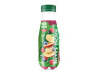 Obuolių, bananų ir mėlynių glotnutis WELL DONE, 300 ml