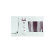 Stiklinė ILAJA Aspen  360ml, 4vnt