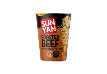 Greitai paruoš. makaronai SUN YAN (kepintos jautienos sk.), 65 g