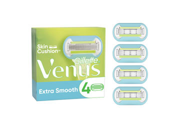 Skustuvo galvutės VENUS Deluxe Extra Smooth, 4vnt.