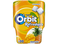 Becukrė kramtomoji guma ORBIT, vaisių skonio, 67 g