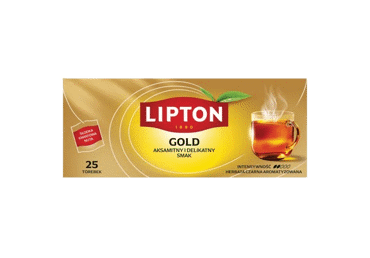 Juodoji arbata LIPTON GOLD, 37.5 g