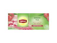 Žalioji arbata su avietėmis ir braškėmis LIPTON, 20 vnt., 28 g