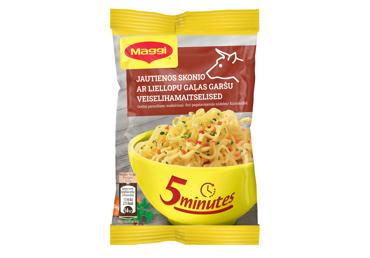Greitai paruošiami makaronai MAGGI (jautienos skonio), 59.2 g